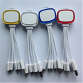 4-in-1 Charging Cable W/ LED Illuminated Trim
